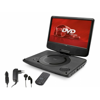 Matériels vidéo lecteur DVD portable CALIBER MPD109 écran 9 pouces et batterie intégrée infinytech Réunion 1