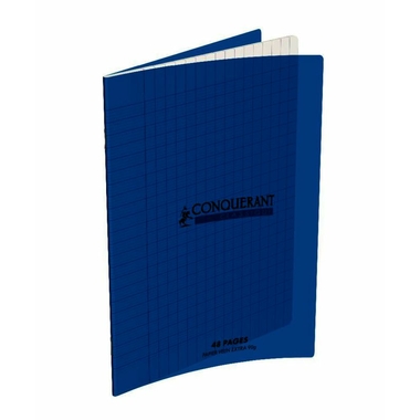 Fournitures bureautique cahier CONQUERANT 48 Pages 17x22cm Bleu infinytech Réunion 1