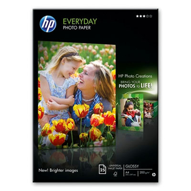 Consommables informatique papier photo HP Prenium Plus everyday glacé infinytech reunion