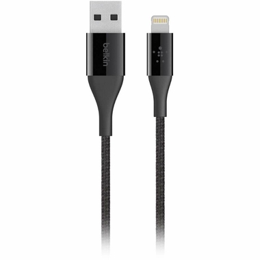 Accessoires téléphonie câble BELKIN USB vers Lightning Kevlar 1.2m Noir infinytech Réunion 1