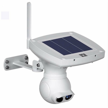 Caméra solaire Capteur à Infrarouge WiFi Panneau solaire détachable infinytech Réunion 1