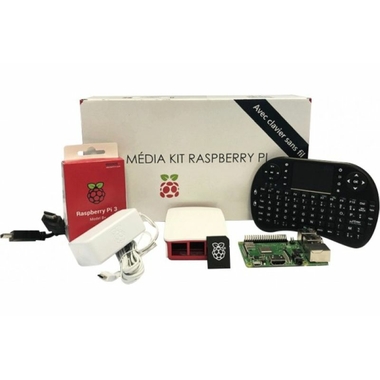 Matériels informatique Kit Média Center Raspberry PI 3 B Plus infinytech Réunion 1