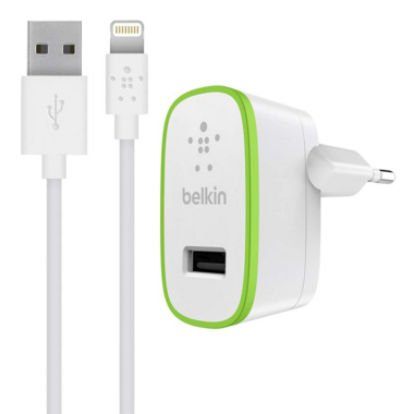Accessoires téléphonie chargeur BELKIN BOOST UP pour iPad et iPhone avec câble de recharge et de synchronisation infinytech Réunion 1