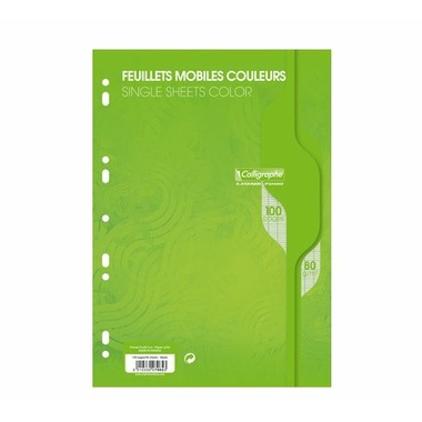 Fournitures bureautique paquet de 100 feuilles simple CLAIRE FONTAINE A4 grands carreaux 80g infinytech Réunion 1