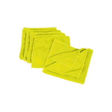 Produits d'entretien paquet 5 microfibre tricotée vert infinytech Réunion 1