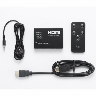 Matériels informatique Switch HDMI 4 entrées 1 sortie D2 DIFFUSION infinytech Réunion 1
