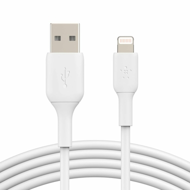 Accessoires téléphonie câble BELKIN Boost Charge USB vers Lightning 1m Blanc infinytech Réunion 1