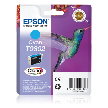 Consommables informatique cartouche d'encre EPSON Colibri Cyan infinytech reunion