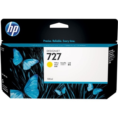 Consommables informatique cartouche d'encre HP 727 Jaune infinytech Réunion