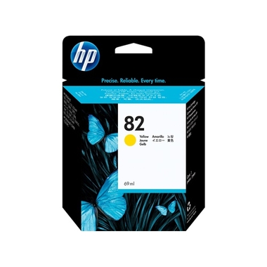 Consommables informatique cartouche d'encre HP 82 Jaune infinytech Réunion