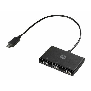 Matériels informatique Hub HP USB-C vers 3 ports USB-A Z8W90AA infinytech Réunion 1