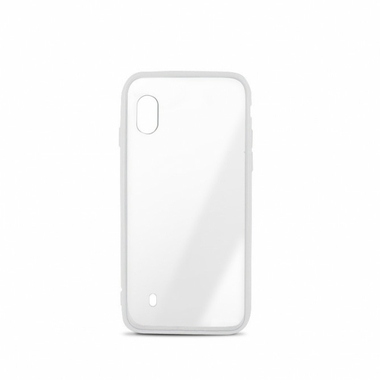Accessoires téléphonie coque semi-rigide MOOOV Color Edge Pour Samsung A10 Contour Blanc infinytech Réunion 1