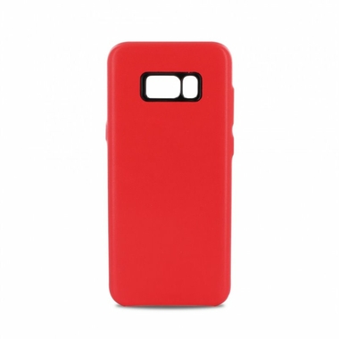 Accessoires téléphonie coque cuir MOOOV pour Samsung S8 Plus Rouge infinytech Réunion 1
