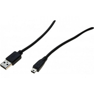 Matériels informatique cable USB 2.0 type A vers Mini USB type B 2m Noir infinytech Réunion 01