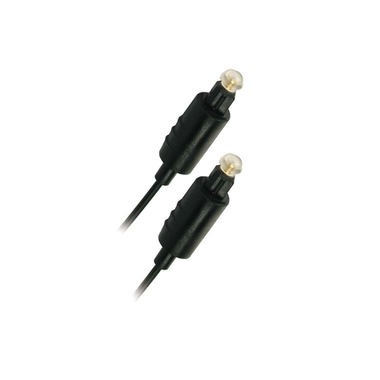 Matériels informatique câble fibre optique APM 416010 Toslink Male Male 5m Noir infinytech Réunion 01