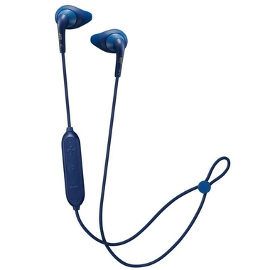 Matériels audio écouteurs sport JVC HA-EN15W Sport Gummy Bluetooth Bleu infinytech Réunion 01