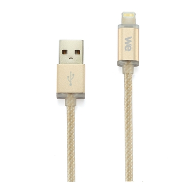 Matériels informatique câble USB Apple Lightning WE CONNECT Led 1 mètre infinytech Réunion 1