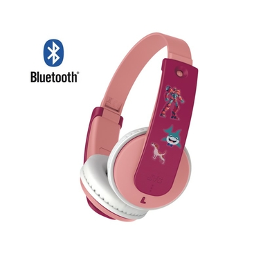 Matériels audio casque pour enfant JVC HA-KD10W Bluetooth Rose infinytech Réunion 08