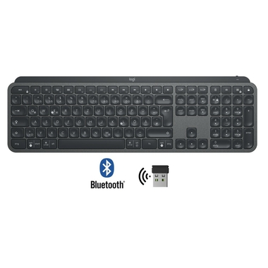 Matériels informatique clavier LOGITECH MX Keys Sans Fil et Bluetooth Graphite infinytech Réunion 14