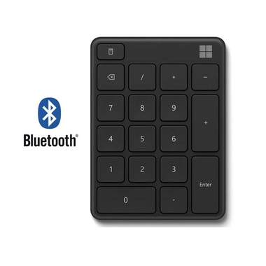 Matériels informatique Pavé numérique MICROSOFT Number Pad Bluetooth Noir infinytech Réunion 21