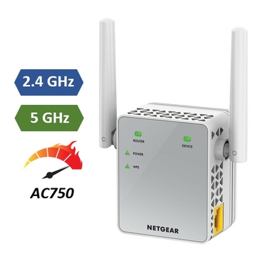Matériels informatique Répéteur Wi-Fi NETGEAR EX3700 AC750 infinytech Réunion 15