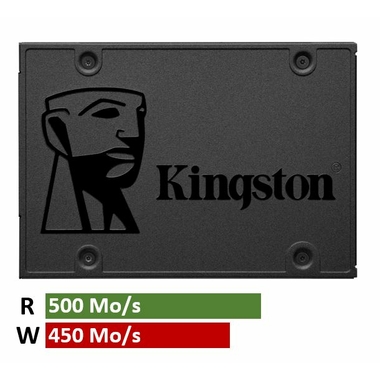 Matériels informatique disque SSD 2.5 KINGSTON A400 480 Go infinytech Réunion 21