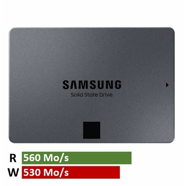 Matériels informatique disque SSD 2.5 SAMSUNG 870 QVO 4 To infinytech Réunion 20