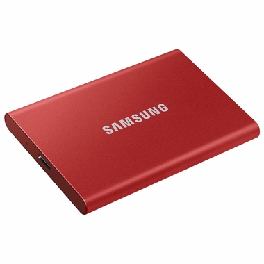 Matériels informatique disque SSD externe SAMSUNG T7 Rouge 500 Go infinytech Réunion 01