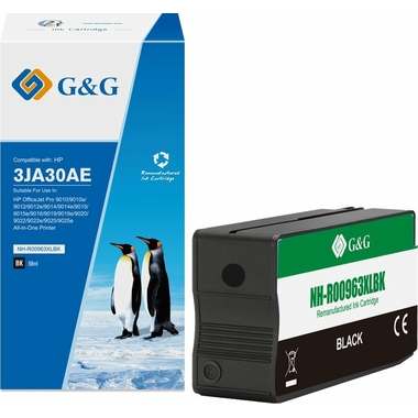 Consommables compatibles G&G HP 963 XL Noir infinytech Réunion 01