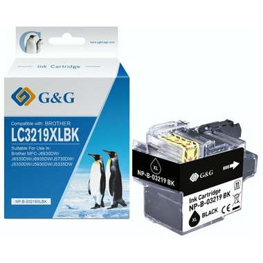 Consommables compatibles G&G BROTHER LC3219BK Noir infinytech Réunion 01