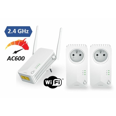 Matériels informatique pack de 3 CPL Wi-Fi STRONG AC600 infinytech Réunion 01