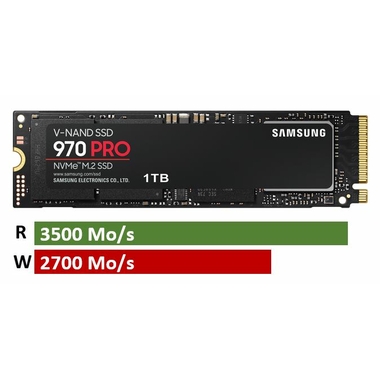 Matériels informatique SSD M.2 NVMe SAMSUNG 970 PRO 1 To infinytech Réunion 10
