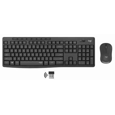 Matériels informatique pack clavier souris LOGITECH MK295 Noir infinytech Réunion 09