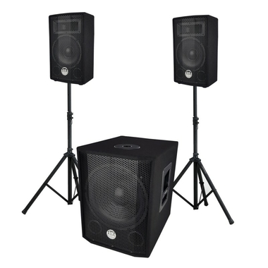 Matériels audio système triphonique BM SONIC BMS1208 30cm 1000W Bluetooth infinytech Réunion 01
