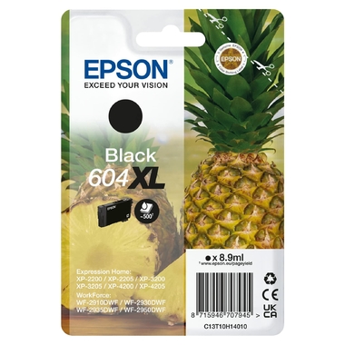 Consommables informatique cartouche d'encre EPSON C13T10H14010 Ananas 604XL Noir infinytech Réunion 01