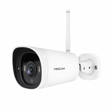 Matériels de vidéosurveillance Caméra IP Wifi extérieure 2K Starlight FOSCAM G4C avec spots lumineux infinytech Réunion 01