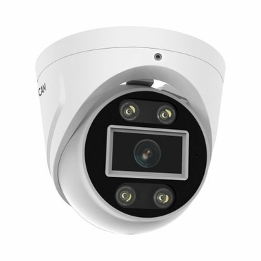 Matériels de vidéosurveillance caméra dôme IP extérieure PoE 5 MP FOSCAM T5EP avec spots lumineux et sirène infinytech Réunion 01