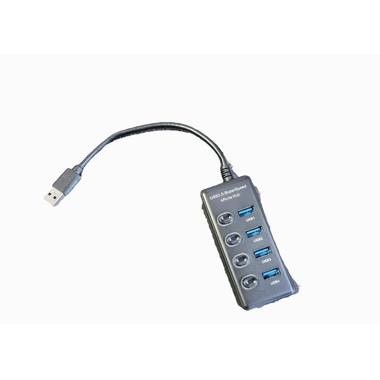 Matériels informatique HUB USB 3.0 ZGH-C03 4 ports avec Interrupteur infinytech Réunion 01