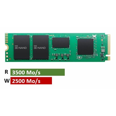 Matériels informatique disque SSD M2 NVMe INTEL 670p 1To infinytech Réunion 01