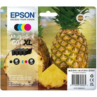Consommables informatique cartouche d'encre EPSON 604 Ananas XL Multipack infinytech Réunion 01
