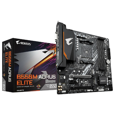 Matériels informatique carte mère Gigabyte B550M Aorus Elite infinytech Réunion 04