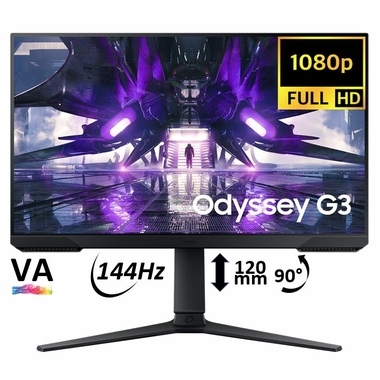 Matériels informatique écran pc SAMSUNG Odyssey G3A LS24AG304N infinytech Réunion 01