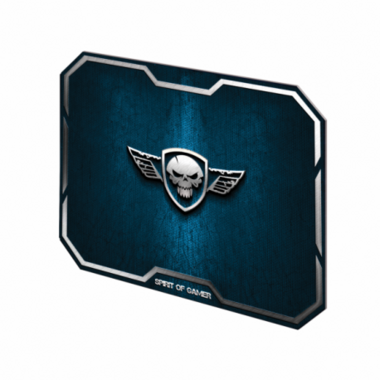 Matériels informatique tapis de souris Spirit of Gamer Winged Skull Blue M infinytech réunion 1