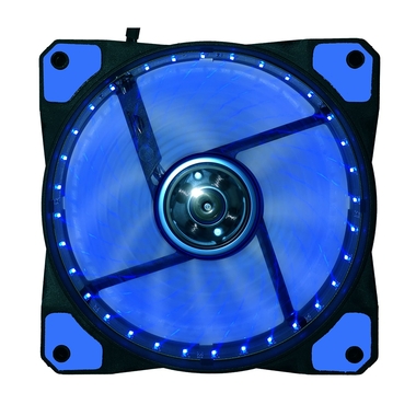 Matériels informatique ventilateur boîtier pc DUST DU-F12LB 120 mm LED Bleue infinytech Réunion 1
