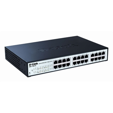Matériels informatique switch 24 ports D-LINK DGS-1100-24 manageable infinytech Réunion 1