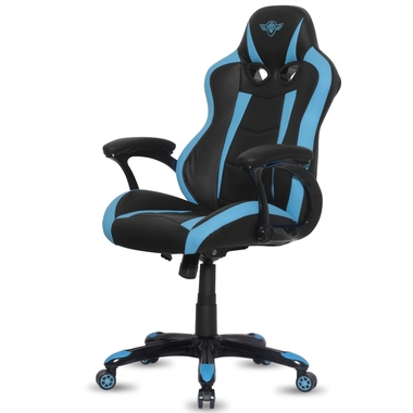 Siège Gaming SPIRIT OF GAMER Racing Bleu Noir infinytech Réunion 1