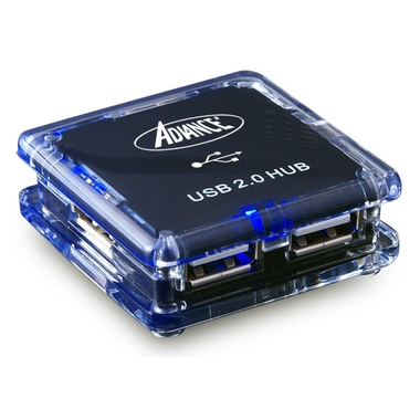 Matériel informatique hub ADVANCE USB 2.0 4 ports la réunion