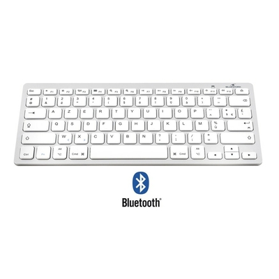 Clavier Bluetooth pour smartphone ou tablette avec support de tablette - We  Connect - blanc   - Shopping et Courses en ligne, livrés à  domicile ou au bureau, 7j/7 à la Réunion