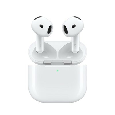 APPLE AirPods 4 Blanc avec réduction active du bruit infinytech Réunion 01