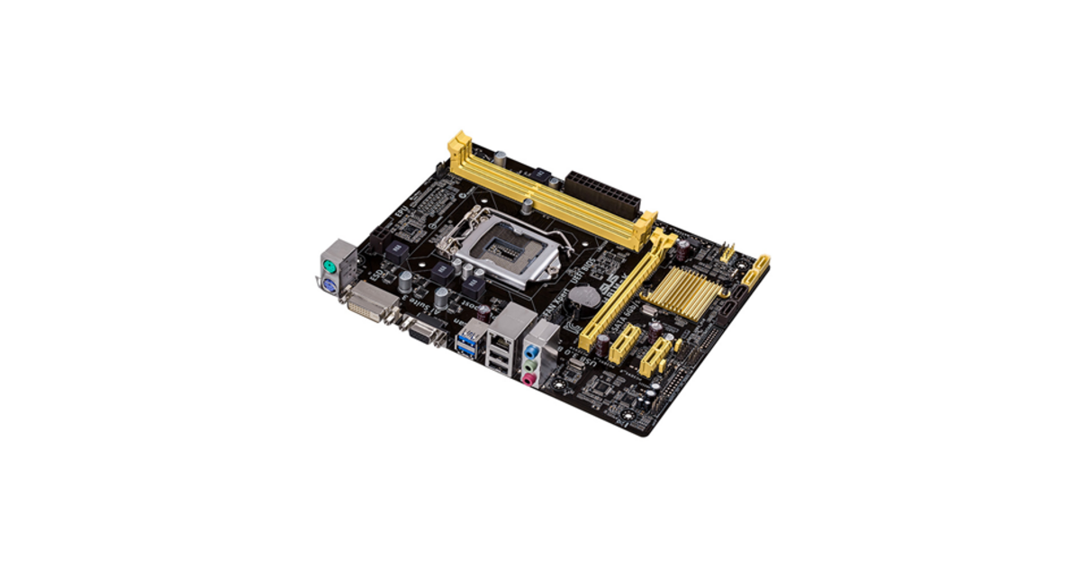 Carte Mère ASUS H81M-PLUS - MicroATX, Socket LGA 1150, DDR3, état Occasion Fonctionnel